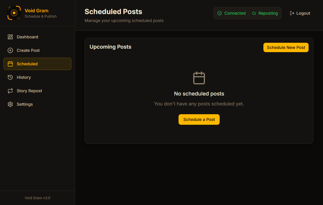 VoidGram v3.0 screenshot 3